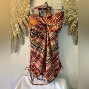 CUTE AZTEC PRINT ONE PIECE SWIM SZ 22